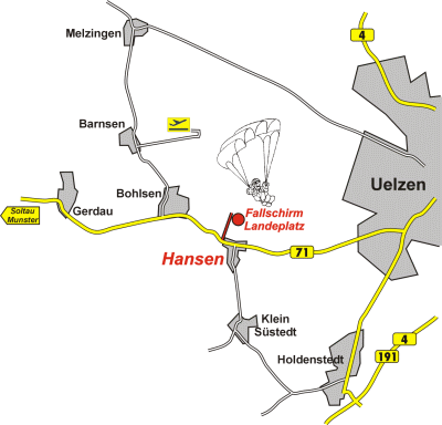 FEG Landeplatz in Uelzen-Hansen